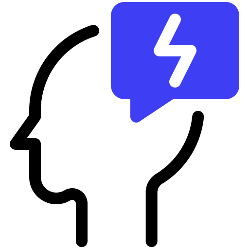 Idea head mind creativity icon Idea head mind creativity icon