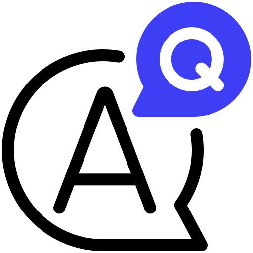 Question communications qa question icon Question communications qa question icon