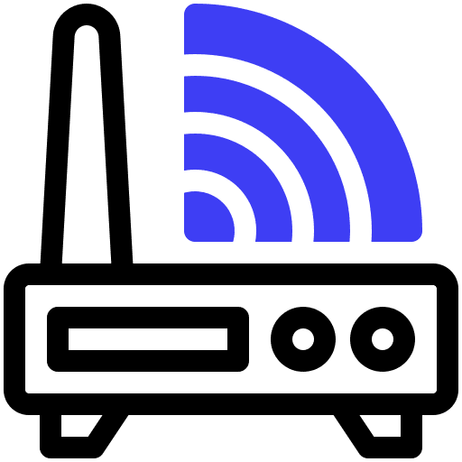 Router electronics internet wifi signal icon Router electronics internet wifi signal icon