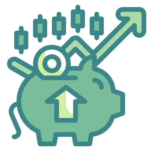 Funds money save money save icon