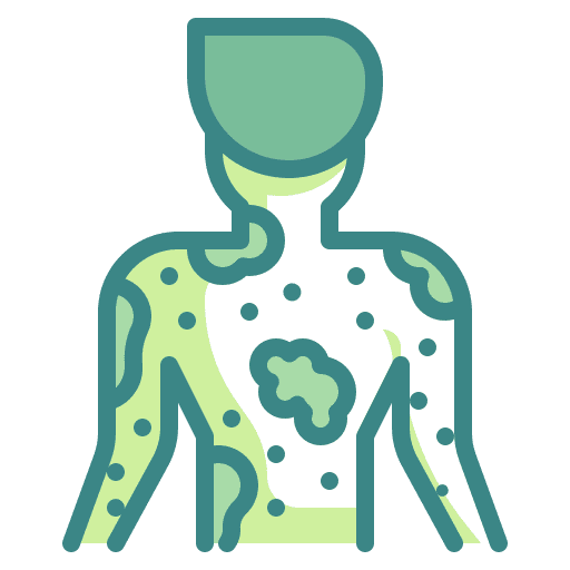 Allergy allergy bacteria sick icon