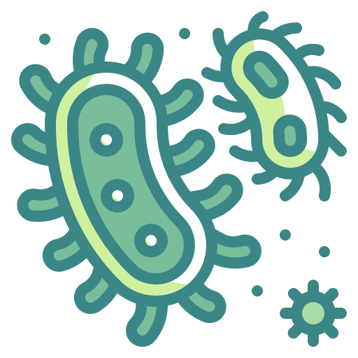 Bacteria protection pandemic germs icon