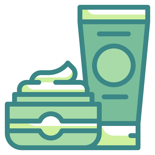 Cosmetics skin care cosmetics cream icon
