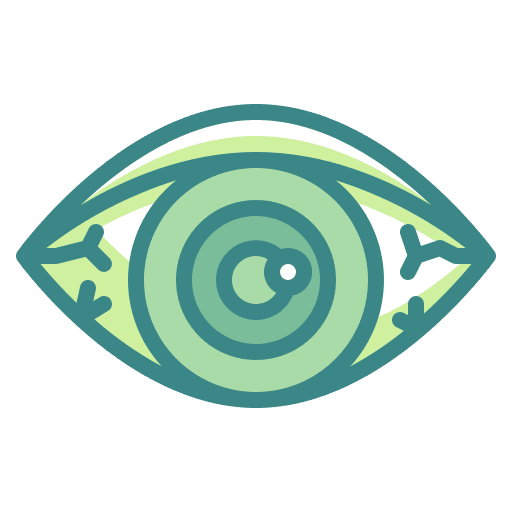 Redness redness disease healthcare and medical icon