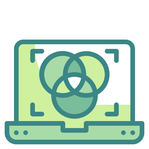 Color scheme screen design computer icon