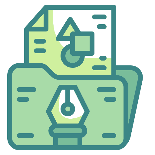 File design draw art and design icon