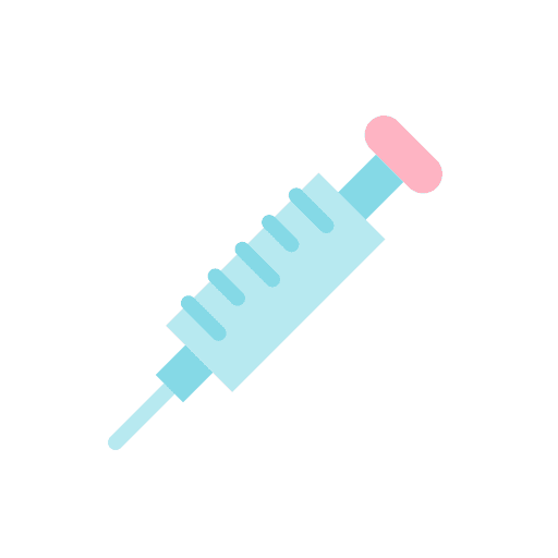 Injection syringe medication insulin icon