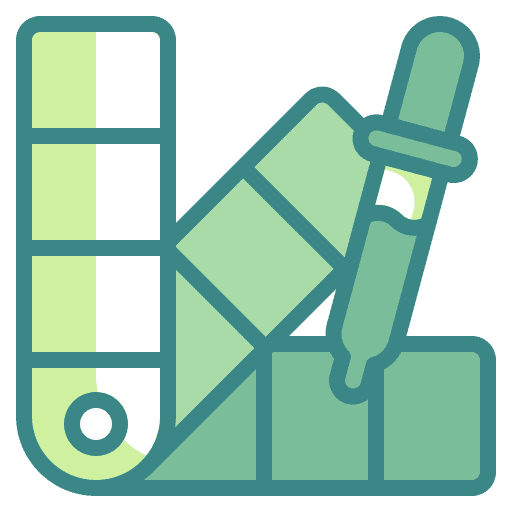 Palette drop art palette icon