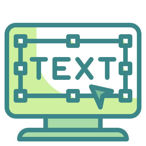 Text editor edit font icon