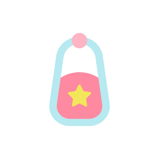 Bib baby bib kid and baby icon Bib baby bib kid and baby icon