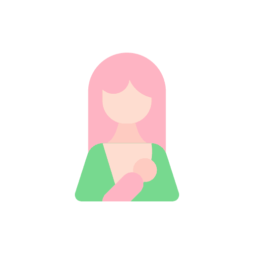 Breastfeeding breast kid and baby breastfeeding icon