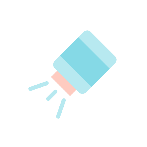Baby powder hygiene kid and baby grooming icon Baby powder hygiene kid and baby grooming icon