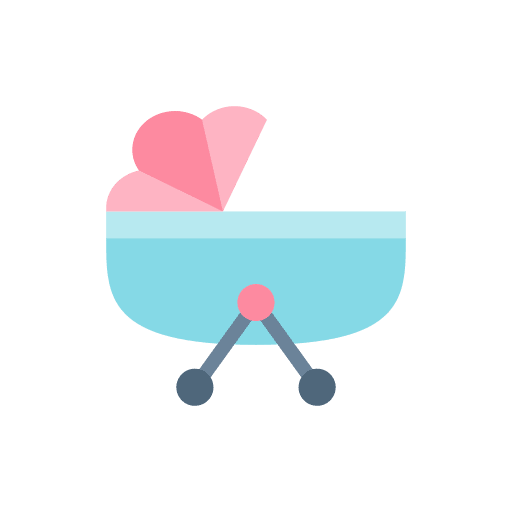 Stroller baby buggy baby carriage stroller icon Stroller baby buggy baby carriage stroller icon