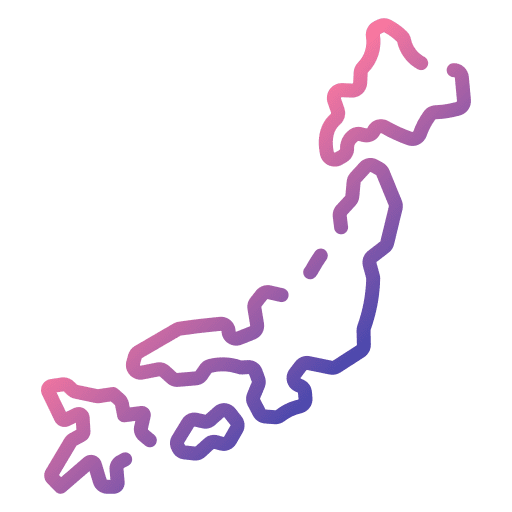 Japan country japan maps and location icon