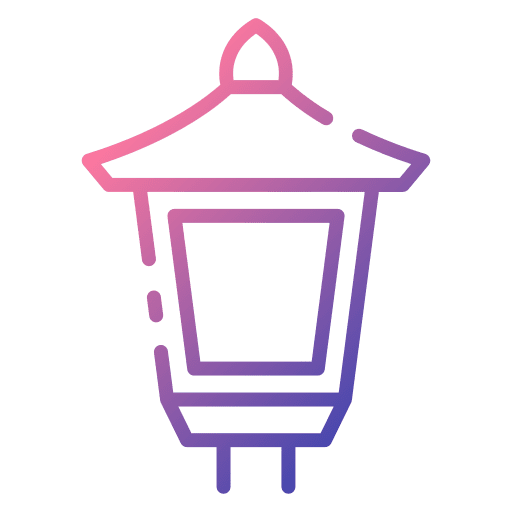 Lamp furniture and household lamp lamps icon