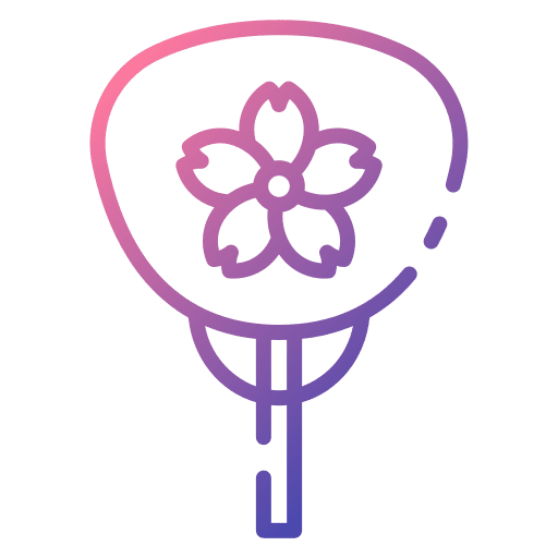 Fan japan fan sakura icon Fan japan fan sakura icon