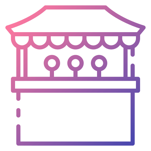 Stand food stand food stall street food icon Stand food stand food stall street food icon
