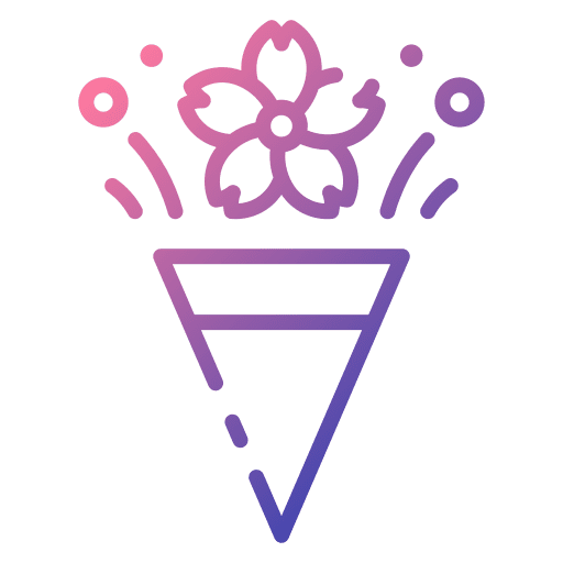 Confetti confetti birthday and party sakura icon Confetti confetti birthday and party sakura icon