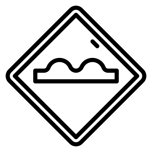 Uneven direction traffic regulation icon Uneven direction traffic regulation icon