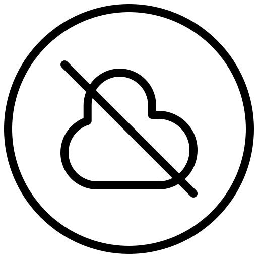 Disable storage disable slash icon Disable storage disable slash icon
