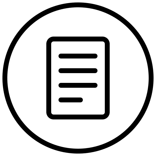 Document ui text files and folders icon Document ui text files and folders icon
