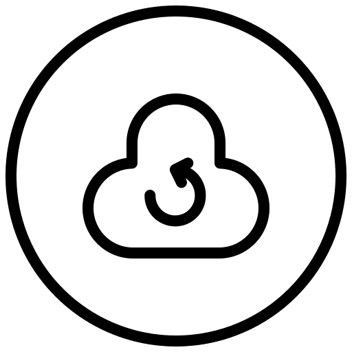 Syncing mobile sync storage data icon Syncing mobile sync storage data icon