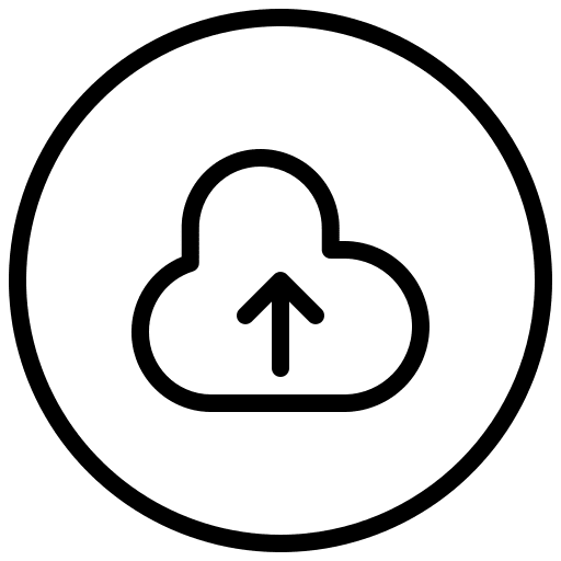 Upload cloud computing cloud storage interface icon Upload cloud computing cloud storage interface icon