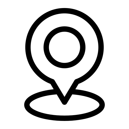 Pin placeholder zone map point icon