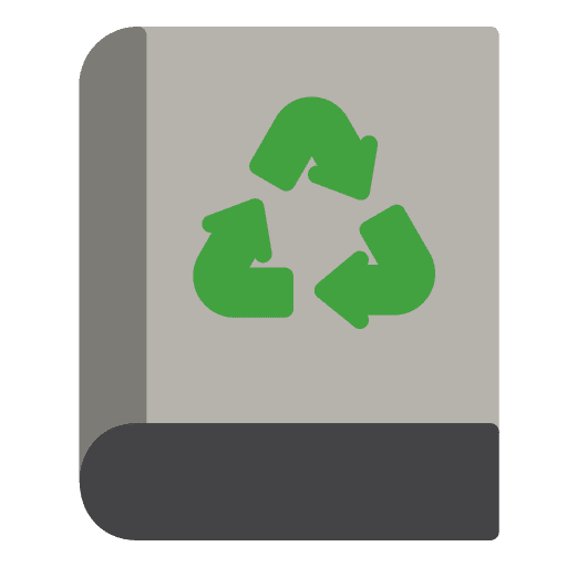 Book book paper recycling icon Book book paper recycling icon