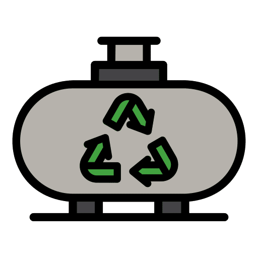 Tank bio cistern tank icon