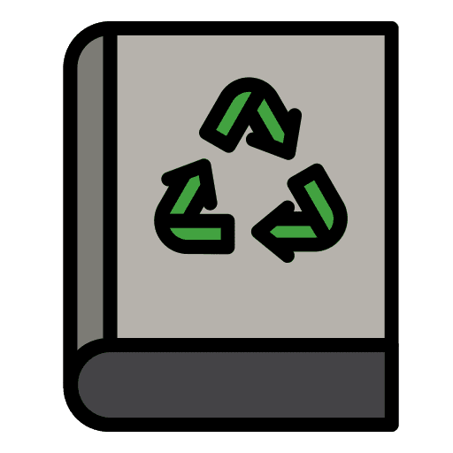 Book library ecology and environment book icon