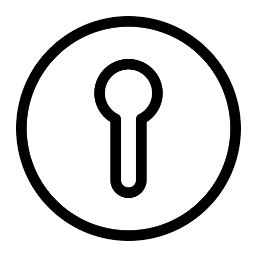 Lock locked privacy protection icon