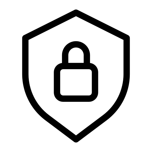 Security security protection shield icon