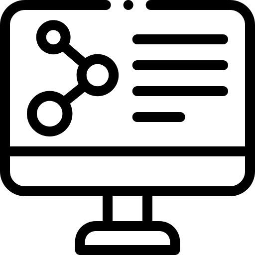 Chemistry learn projection screen students icon