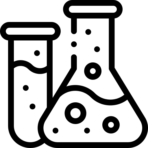Flasks education chemical chemistry icon