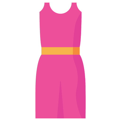 Dress clothing fashion garment icon Dress clothing fashion garment icon