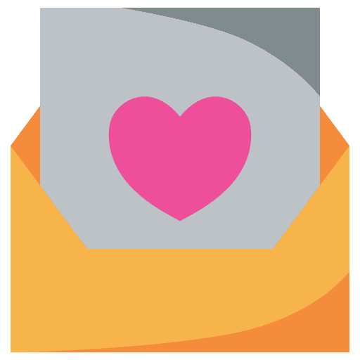 Mail love message mom icon Mail love message mom icon