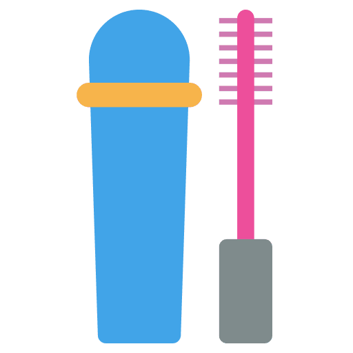 Mascara cosmetics make up kit beauty icon Mascara cosmetics make up kit beauty icon