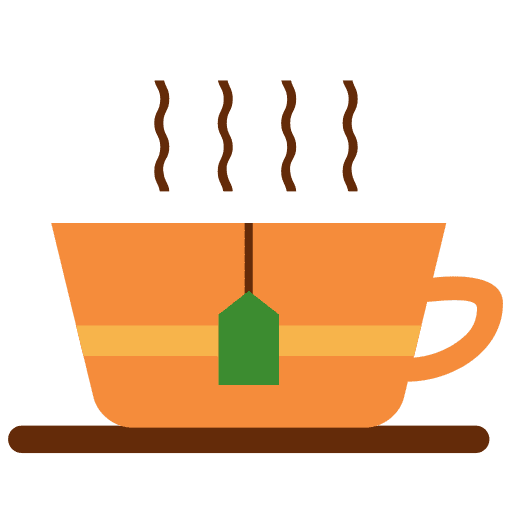 Tea gift beverage coffee cup icon Tea gift beverage coffee cup icon