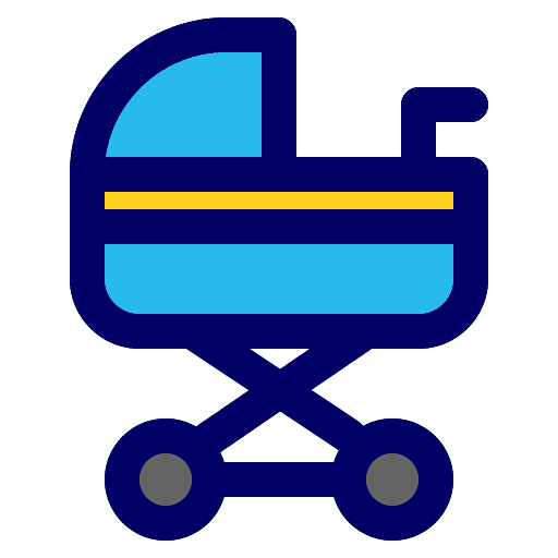 Baby strollers nursery baby buggy kid icon Baby strollers nursery baby buggy kid icon