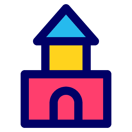 Block kid and baby shapes child icon Block kid and baby shapes child icon