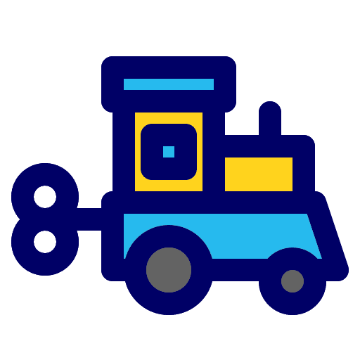 Train kid and baby train toy icon Train kid and baby train toy icon