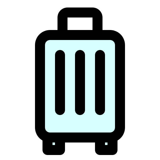Suitcase tourism luggage vacation icon Suitcase tourism luggage vacation icon