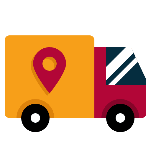 Delivery truck tracking placeholder delivery truck icon