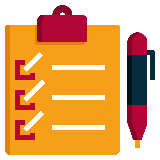 Shopping list shopping list task list pen icon