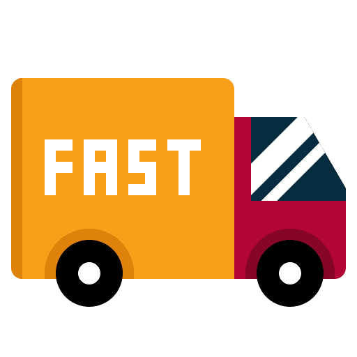 Fast delivery vehicle mover truck speed icon Fast delivery vehicle mover truck speed icon