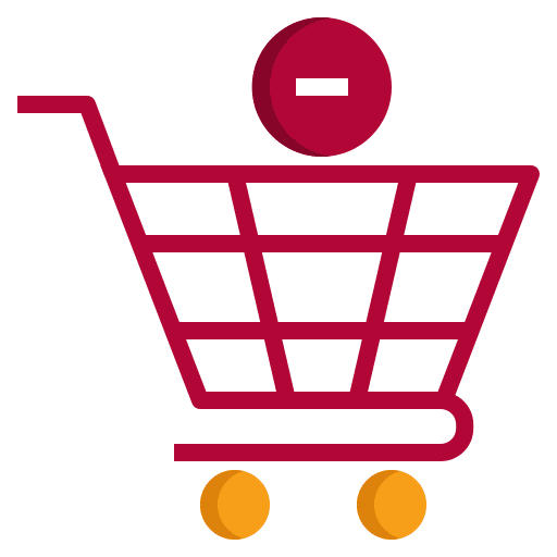 Remove cart ecommerce online shop online store icon Remove cart ecommerce online shop online store icon