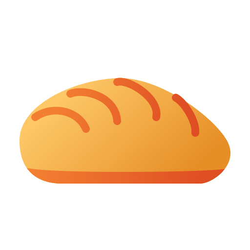 Bread meal toast bread icon