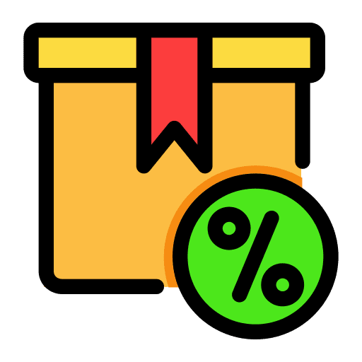 Package delivery order shipping and delivery icon