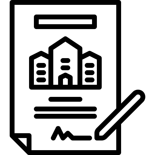Agreement assignment agreement fintech icon